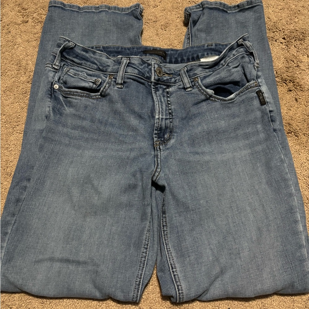 Silver Jeans Brand- Women’s Light Blue Denim Jeans